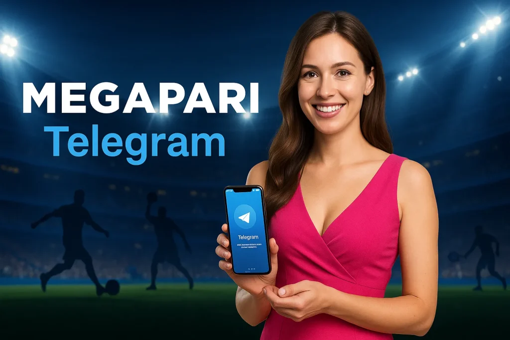 Megapari Telegram ile Anında Bağlantı Kurun Megapari Telegram botu ve bildirim sistemiyle ilgili bir tanıtım illüstrasyonu, dijital iletişimi simgeleyen modern arayüzler ve kullanıcılar ile birlikte